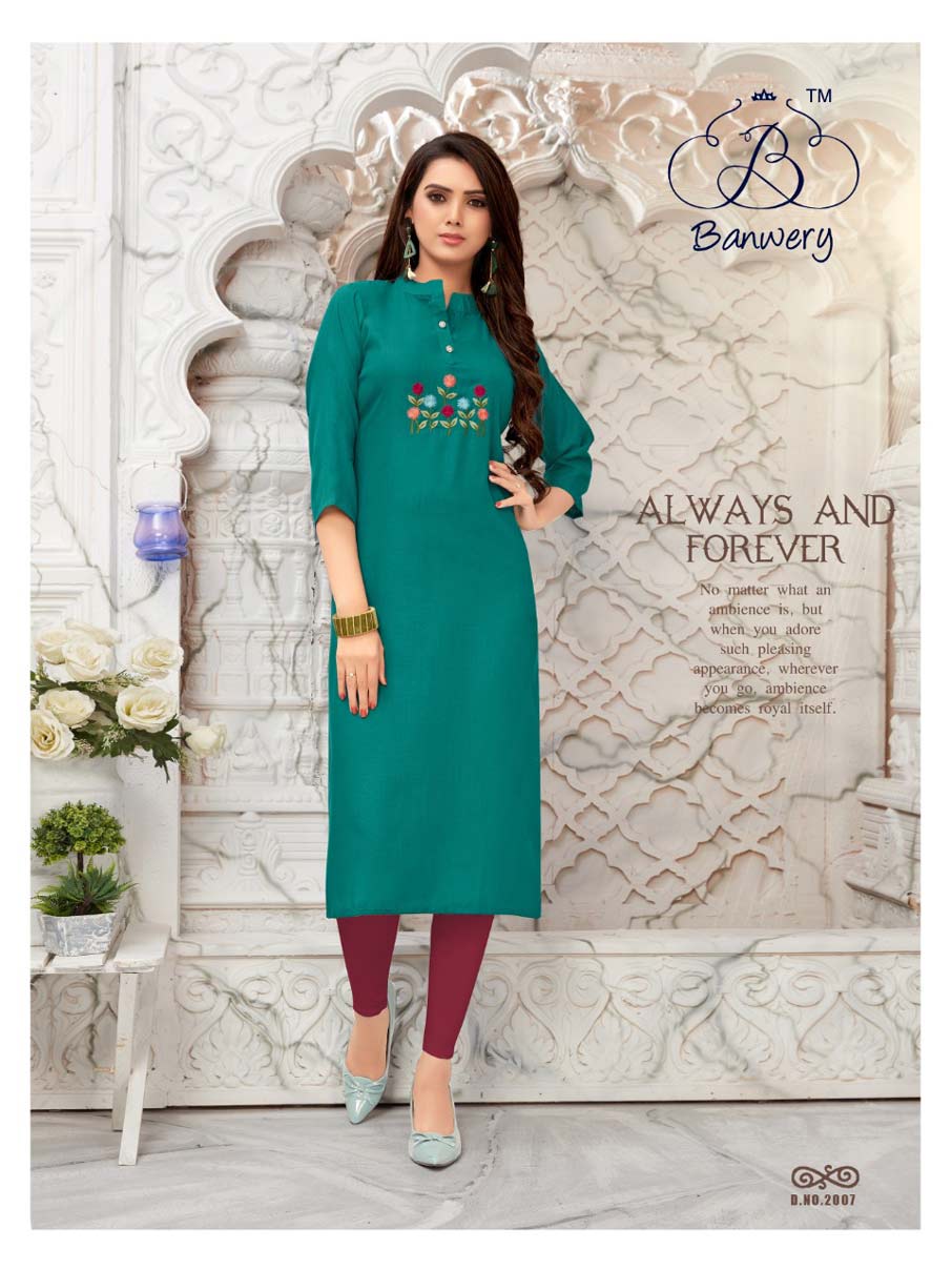Banwery Blend Vol-2 Cotton Kurtis Catalog Banwery Blend Vol-2 Cotton Kurtis Catalog